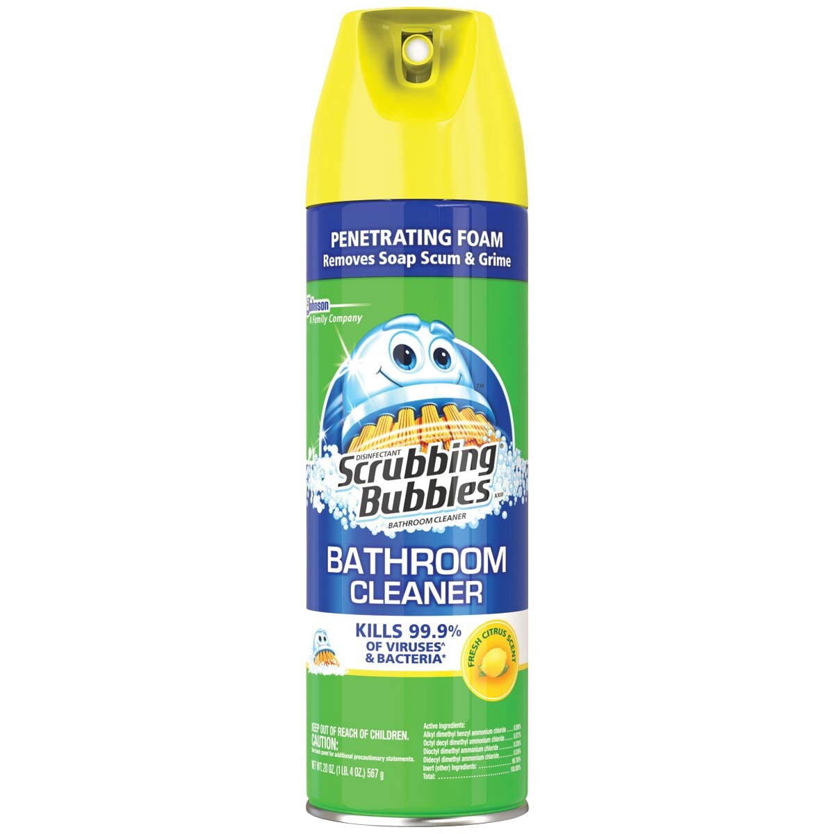 Scrubbing Bubbles Bathroom Cleaner Citrus 20oz