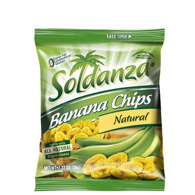 Soldanza Banana Chips 36g 12-Pack
