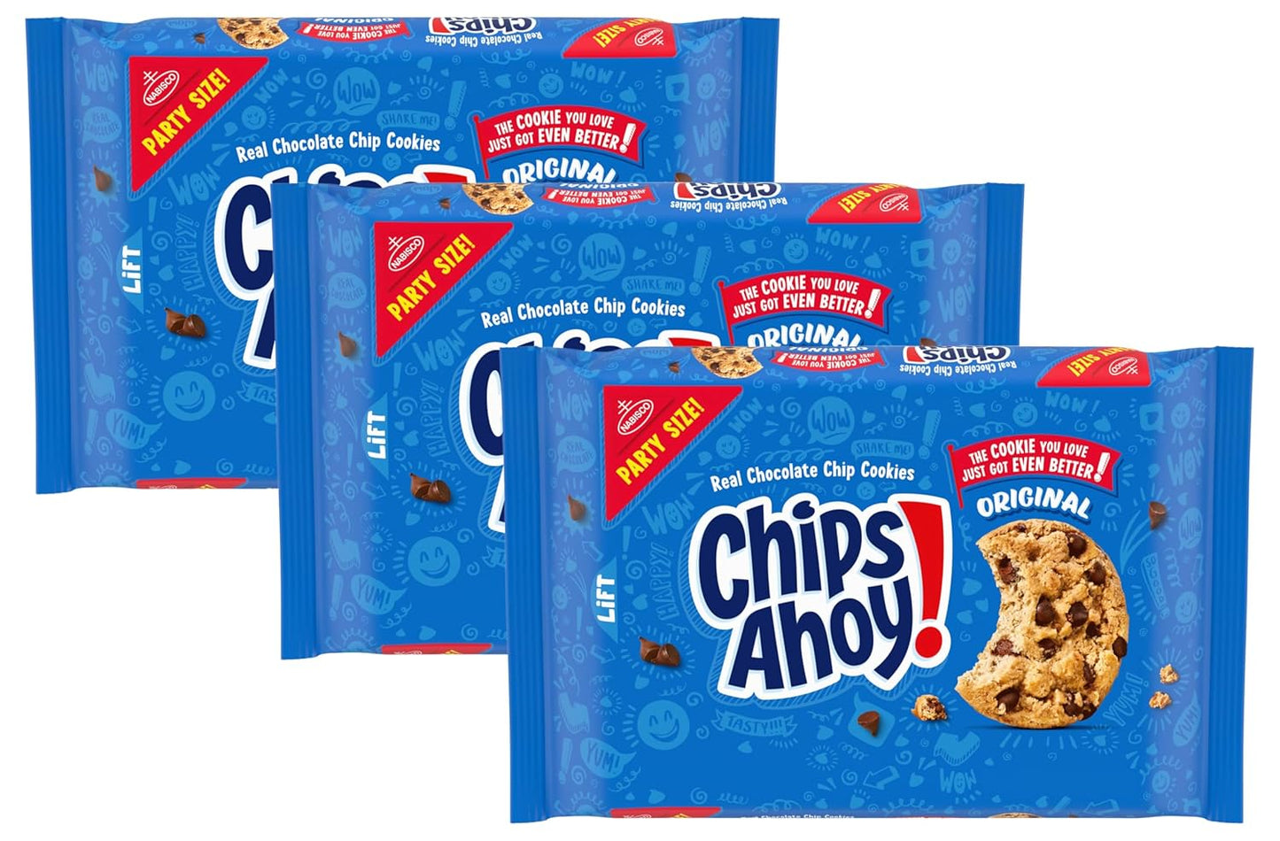 Nabisco Chips Ahoy! Cookies 3-Pack