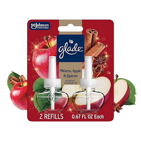 Glade Warm Apple & Spice PlugIns Scented Oil Refill