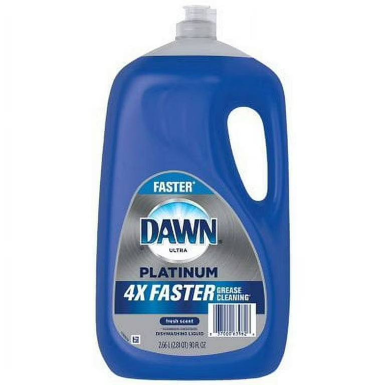 Dawn Platinum Dishwashing Liquid – Fresh Rain 90 oz