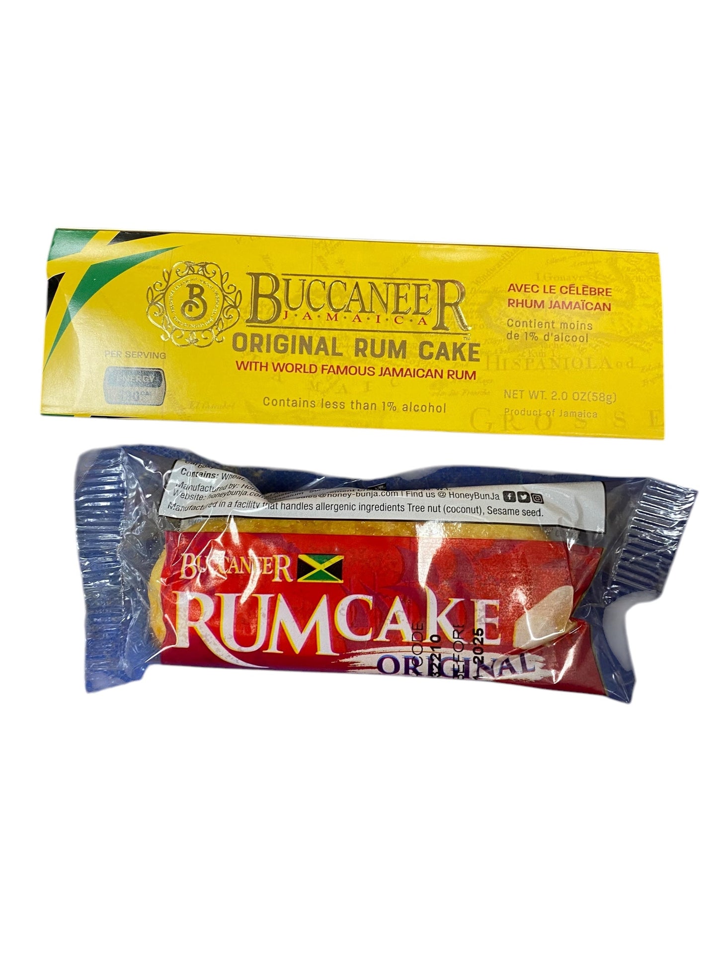 Bucc Original Rum Cake 5oz