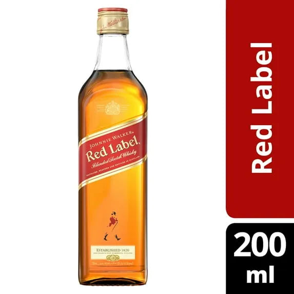 Johnnie Walker Red Label Scotch Whisky – 200 ml