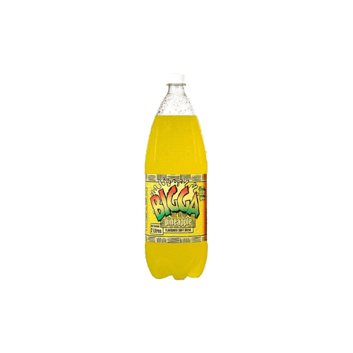 Bigga Pineapple Soda 2 Liter - Tropical Drink