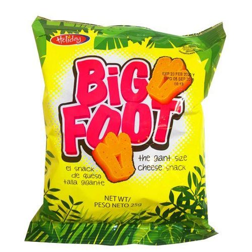 Big Foot Cheese Snack 25g
