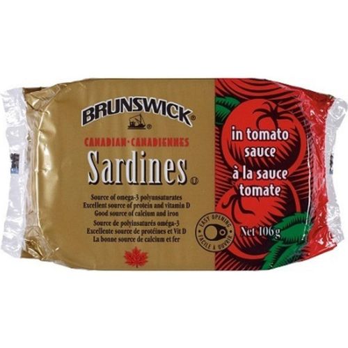 Brunswick Sardines in Tomato Sauce (106g)
