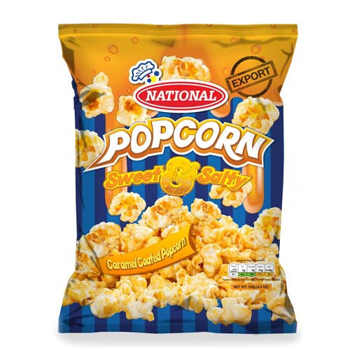 National Sweet & Salty Popcorn 6-Pack (6 x 120g)