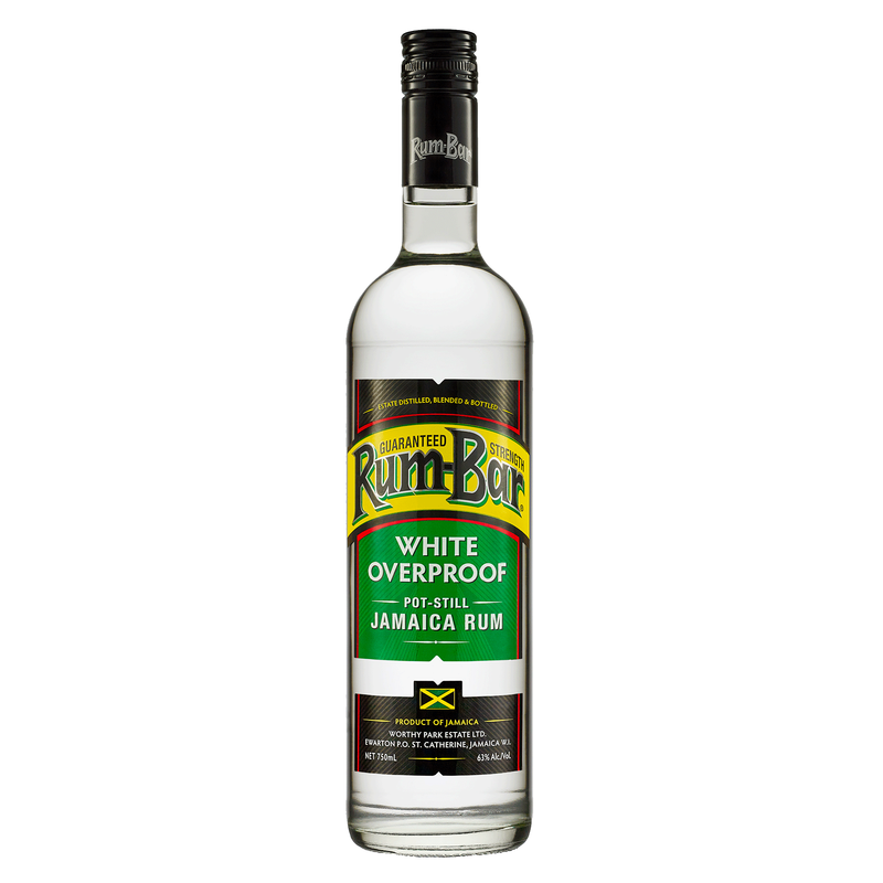 Rum Bar White Overproof Rum 200ml