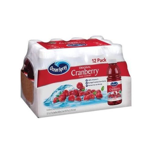 Ocean Spray Cranberry Juice 12-Pack 450ml