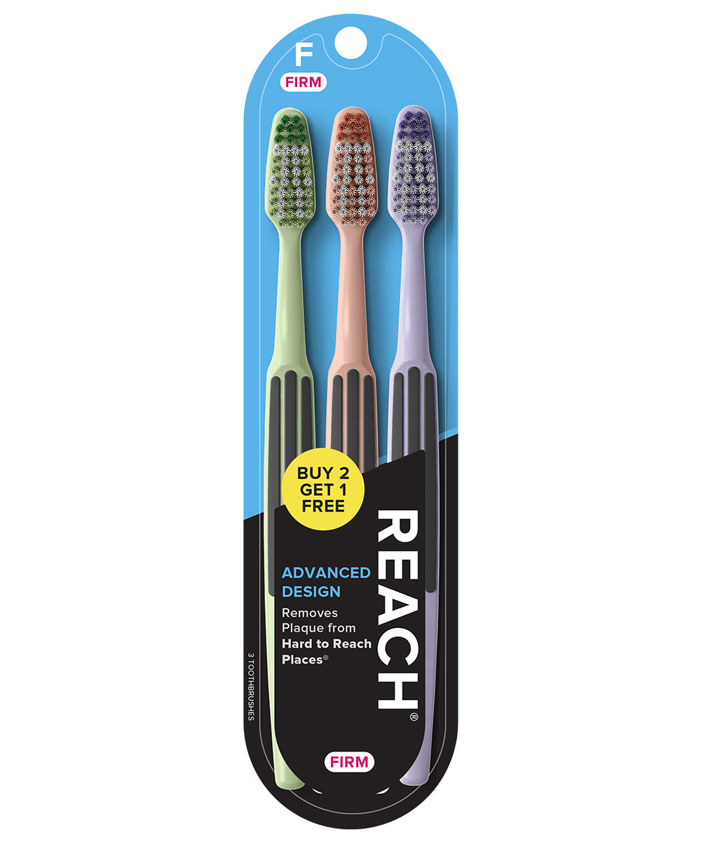REACH Toothbrush (3-Pack)