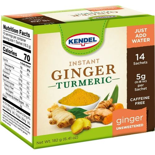 Kendel Ginger Turmeric Tea (14 Pack)