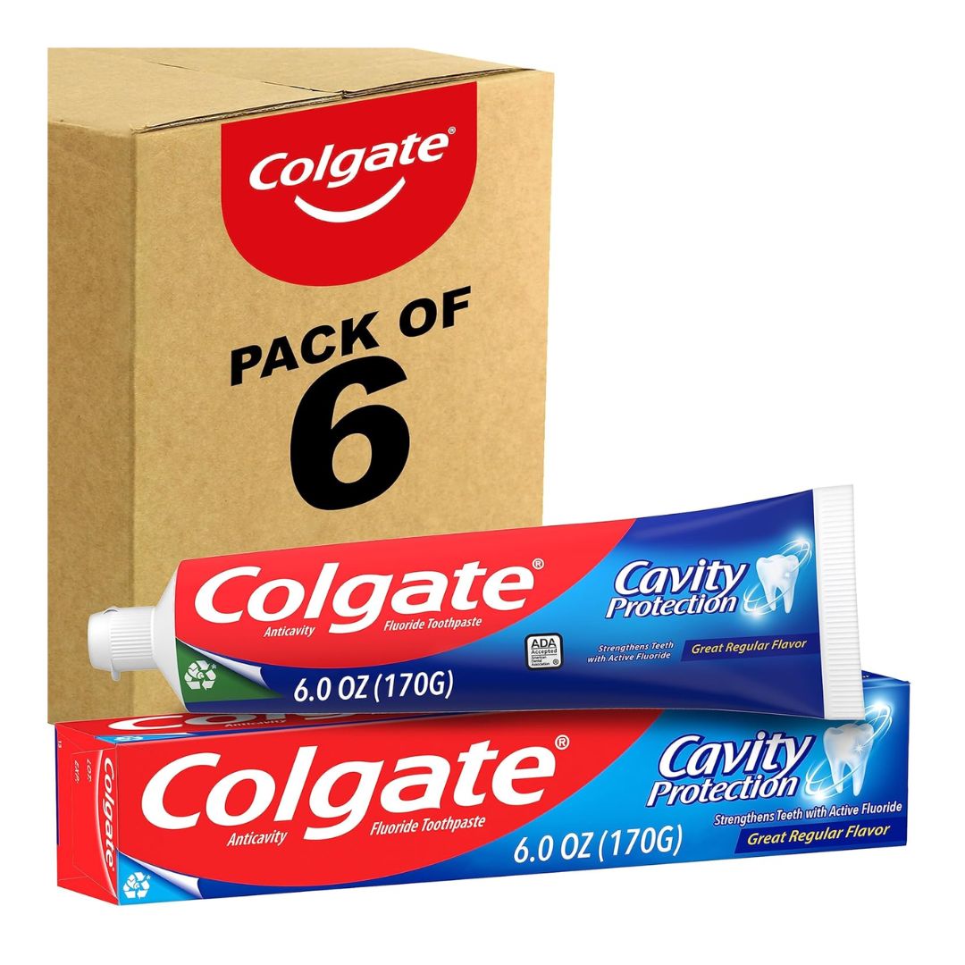 Colgate Cavity Protection Toothpaste 6-Pack 170g