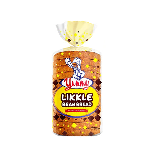 Yummy Likkle Bran Bread 510g