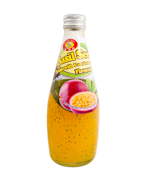 Basil Seed Drink 290ml – Passion Fruit