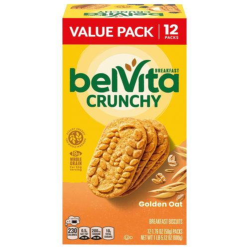 BelVita Crunchy Breakfast Biscuits 25-Pack