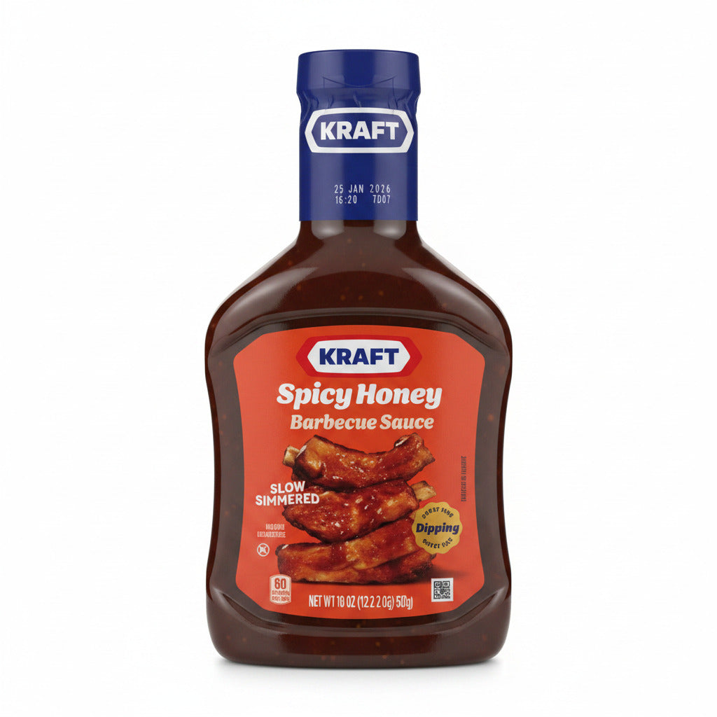 Kraft Spicy Honey BBQ Sauce 510g