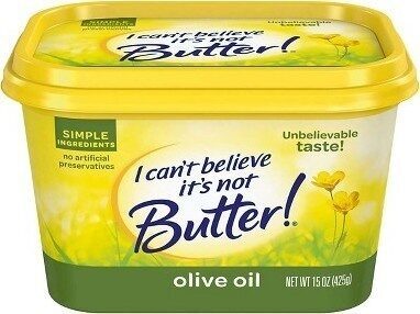 I Can't Believe It's Not Butter! Olive Oil Spread 15oz