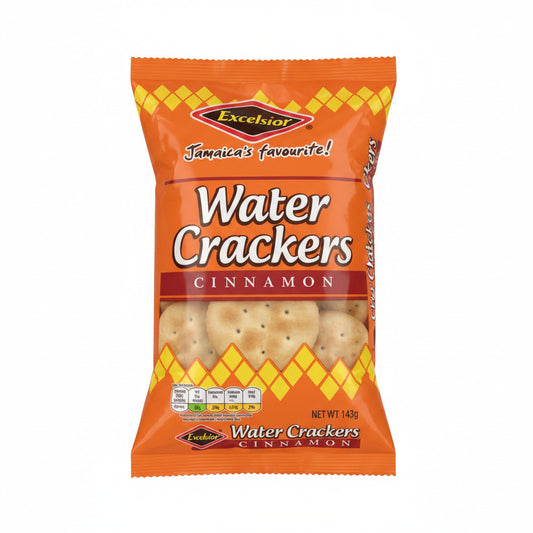 Excelsior Cinnamon Water Crackers 336g