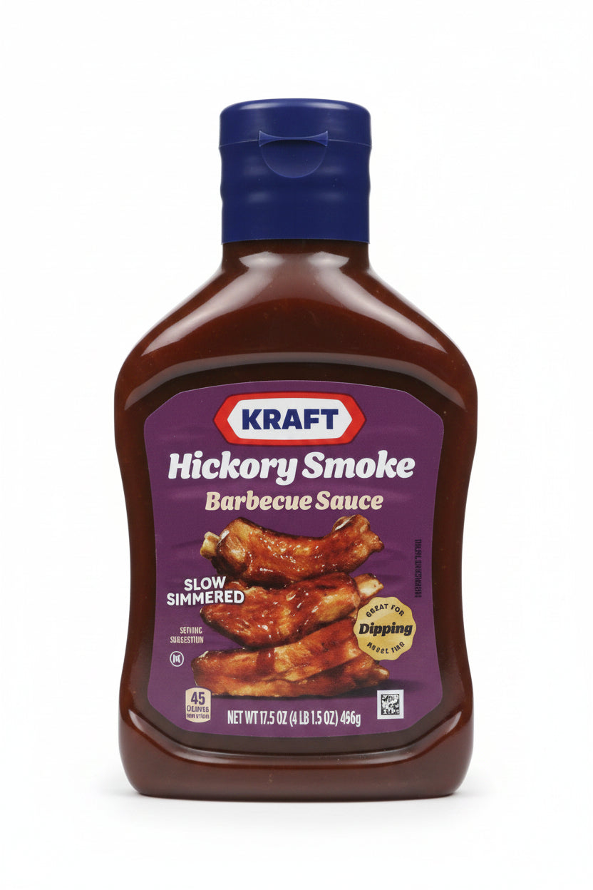 Kraft BBQ Smoke Sauce 496g - Smoky Barbecue Flavor