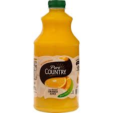 Pure Country Orange Juice 1.5L