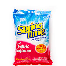Springtime Powder Detergent with Fabric Softener 4kg