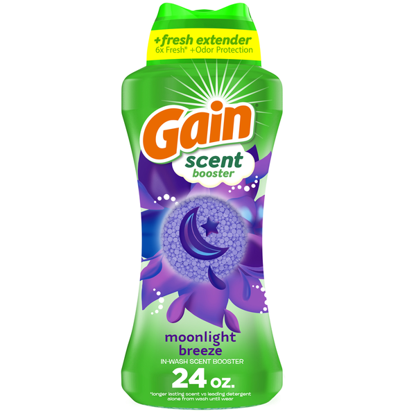 Gain Fireworks In-Wash Scent Booster Moonlight Breeze 24oz
