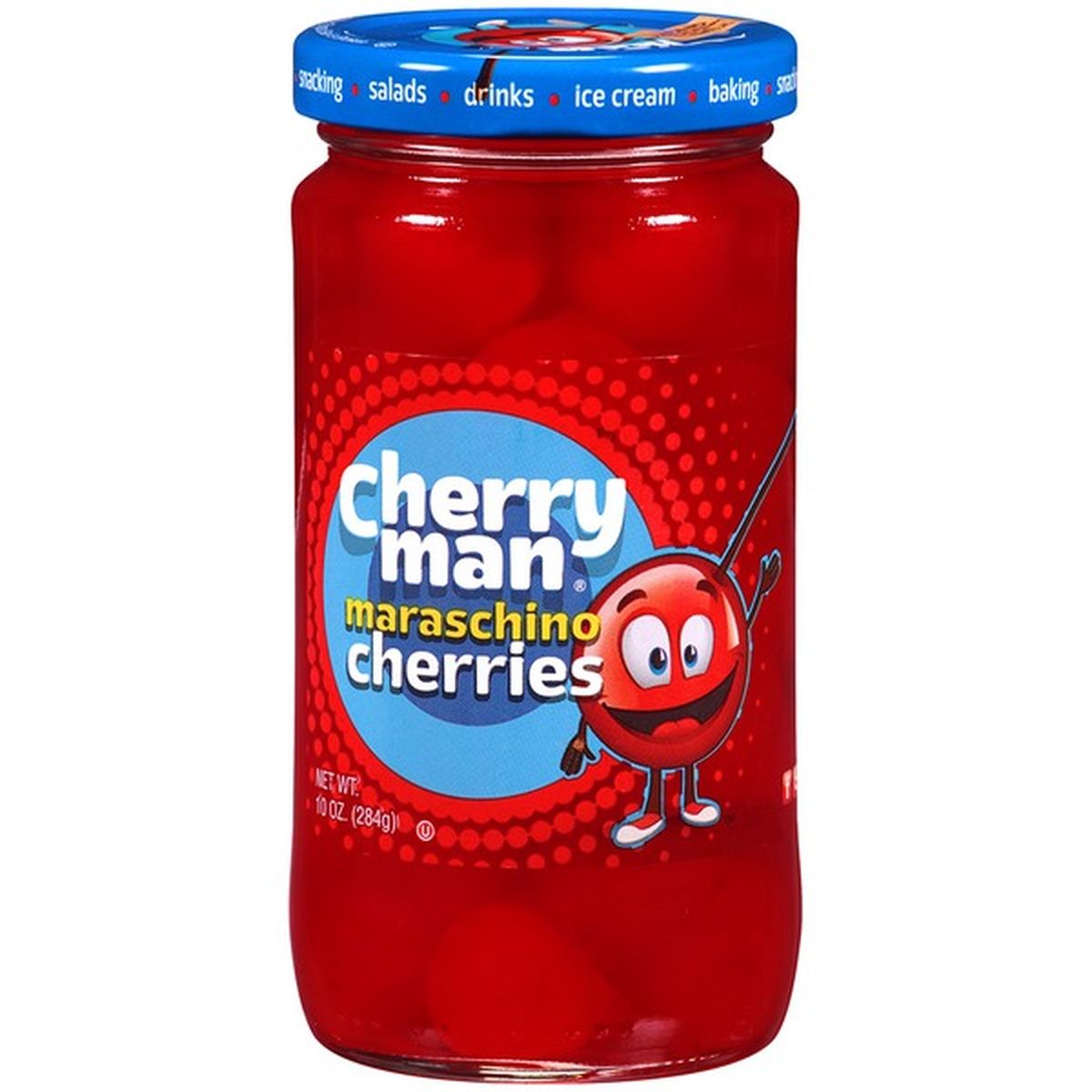 Cherry Man Maraschino Cherries 283g