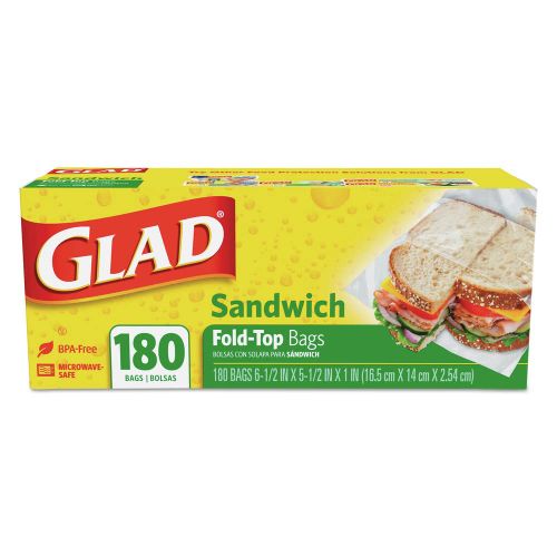 Glad Sandwich Bags (180 Count)