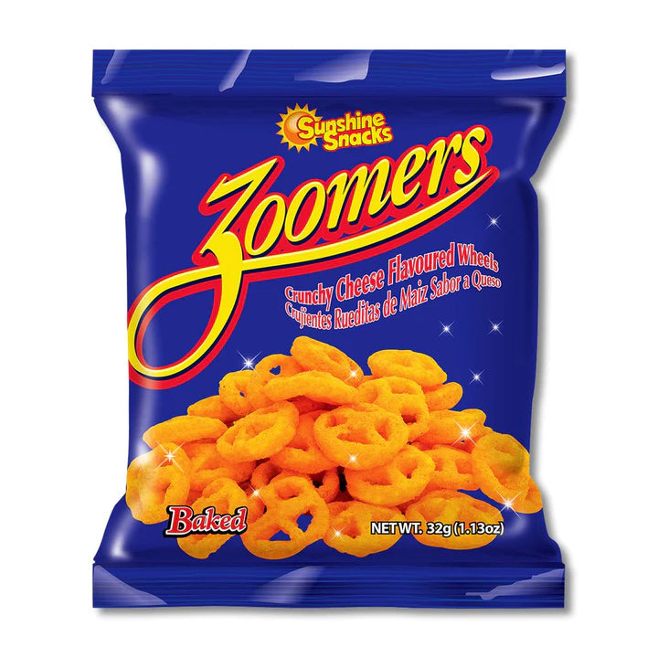 Sunshine Snacks Zoomers, 32g (4 Pack)