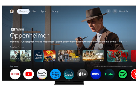 TCL 65" QM7K Series QD-Mini LED QLED 4K UHD Smart TV with Google TV