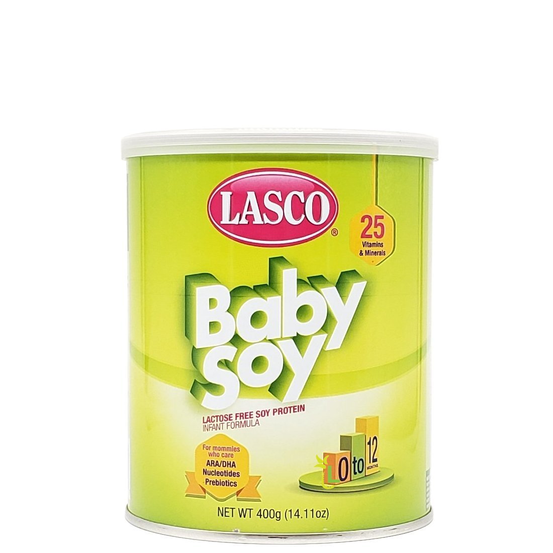 Lasco Baby Soy Infant Formula 0-12 Months 400g