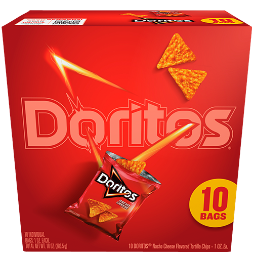 Doritos Nacho Cheese 10-Pack 320g