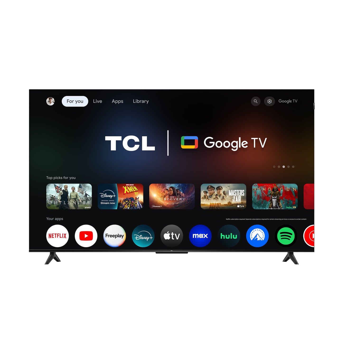 TCL 65" QM7K Series QD-Mini LED QLED 4K UHD Smart TV with Google TV