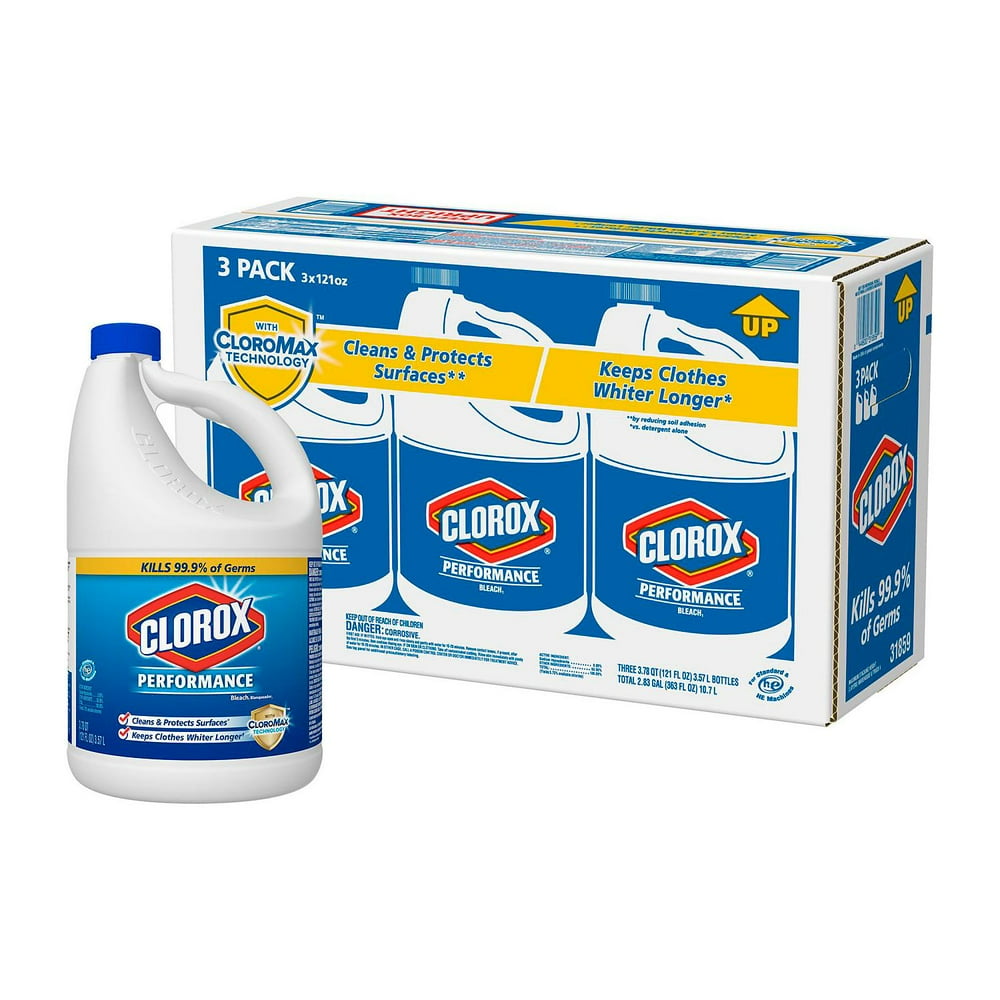 Clorox Performance Bleach 3-Pack
