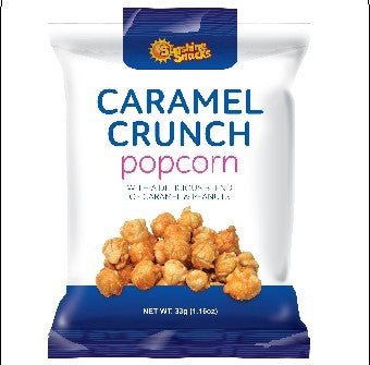 Sunshine Snacks Caramel Crunch Popcorn 12-Pack (33g Each)