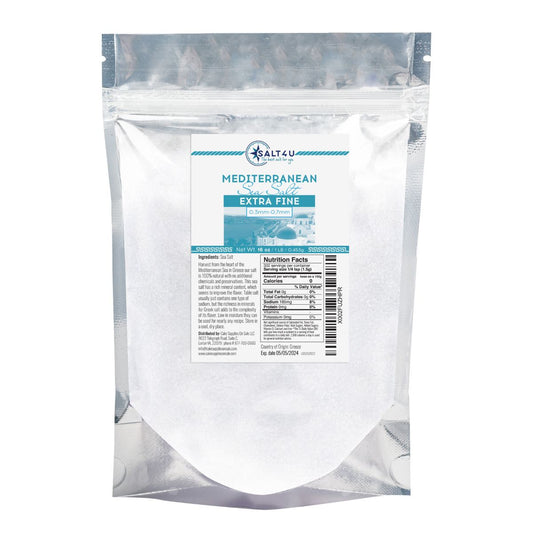 MM Mediterranean Sea Salt - Premium Natural Seasoning (500g)
