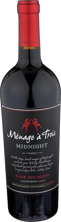 Ménage à Trois Midnight Red Wine – 750 ml