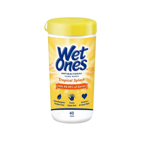 Wet Ones Antibacterial Hand Wipes (40 Count)