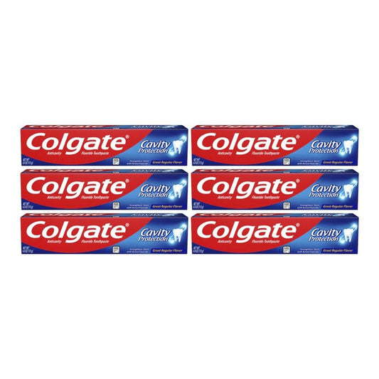 Colgate Cavity Protection Toothpaste 6-Pack (170g each)