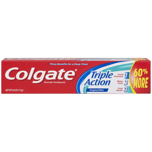 Colgate Triple Action Toothpaste 6-Pack (6 x 226g)