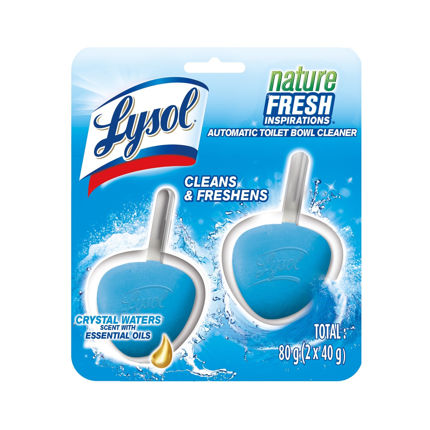 Lysol Toilet Bowl Block A Fresh - 2 Pack