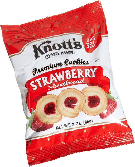 Knott's Strawberry Shortbread Cookies 12-Pack
