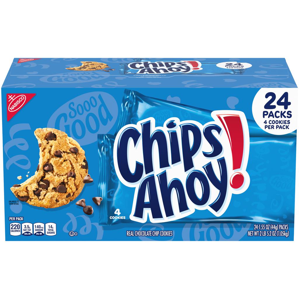 Nabisco Chips Ahoy! Chocolate Chip Cookies - 24-Pack