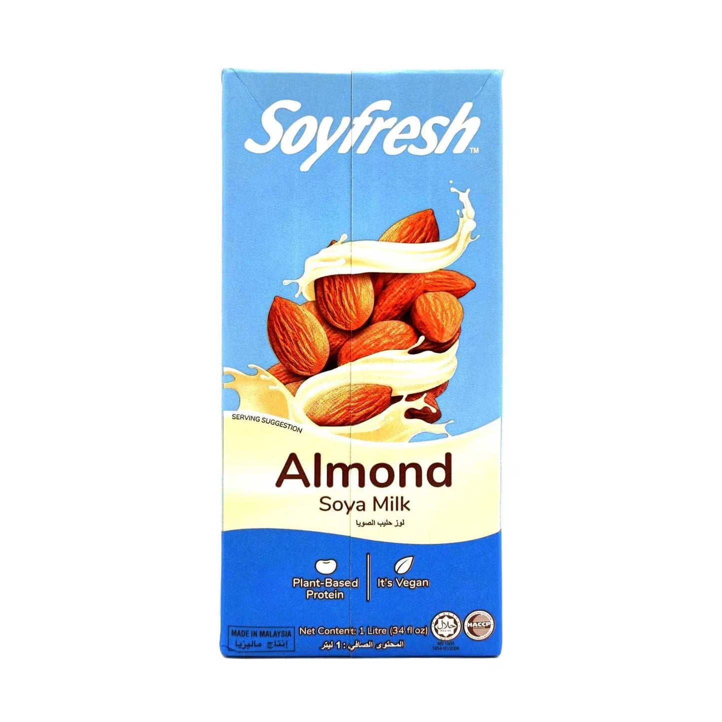 Soy Fresh Almond Milk 1L - Dairy-Free Plant-Based Milk