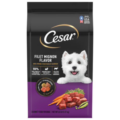 Cesar Filet Mignon Flavour Dry Dog Food 43.3oz