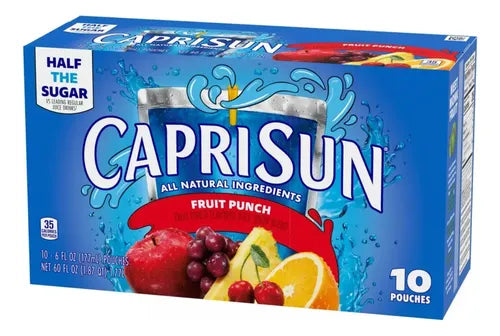Capri-Sun Fruit Punch – 177 ml (10-Pack)