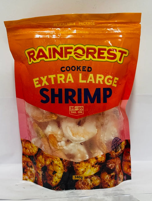 Rainforest Large Shrimp 31-40 340g
