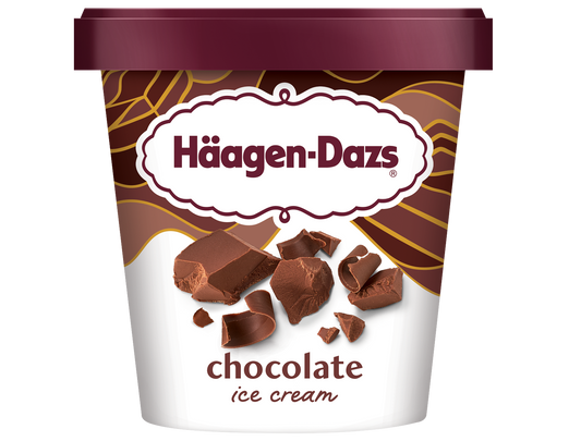 Haagen-Dazs Chocolate Ice Cream 655ml