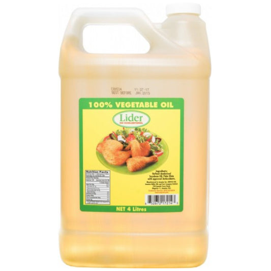 Lider Vegetable Oil 4L
