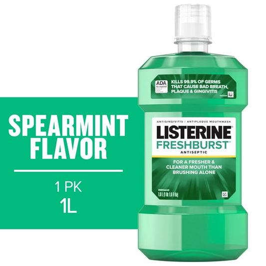 Listerine Freshburst Antiseptic Mouthwash 1.0L